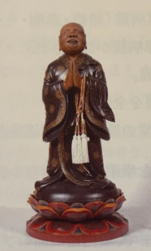 日延上人の御正顔の写真